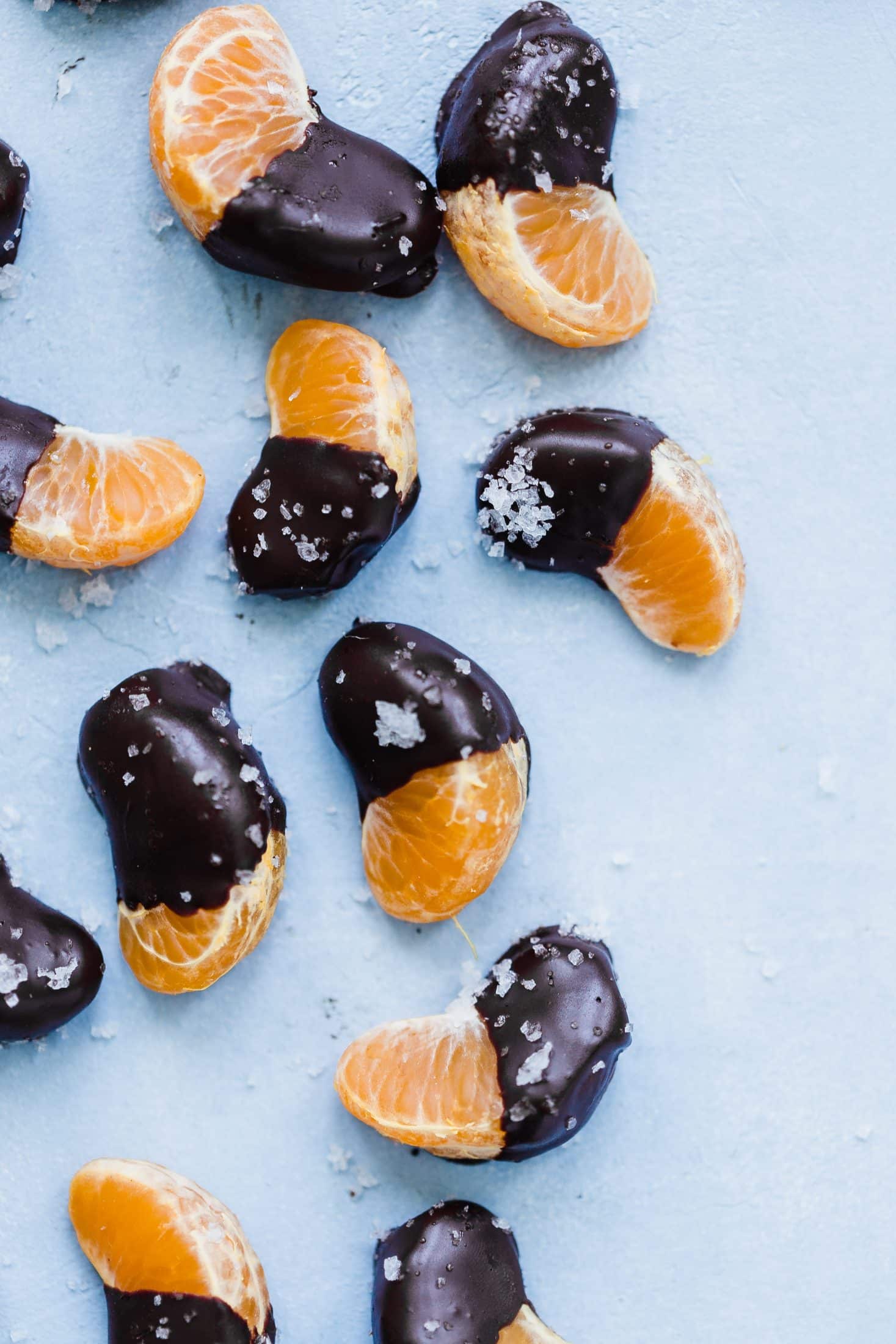 chocolate dipped clementines I howsweeteats.com