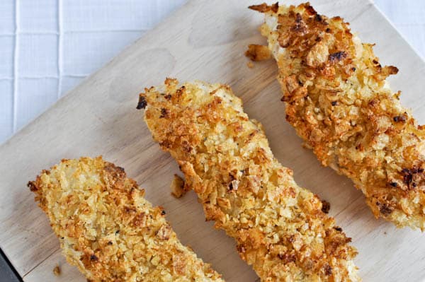 salt and vinegar chip crusted fish sandwich I howsweeteats.com salt and vinegar chip crusted fish sandwich I howsweeteats.com