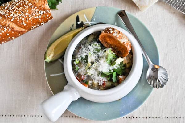 Spring Chicken Soup I howsweeteats.com Spring Chicken Soup I howsweeteats.com