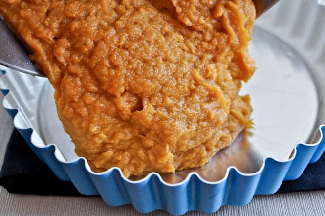 Lightened-Up Sweet Potato Casserole I howsweeteats.com Lightened-Up Sweet Potato Casserole I howsweeteats.com