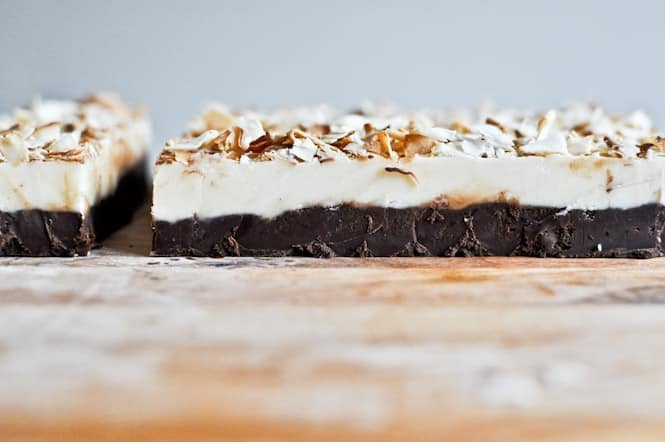 Mocha Coconut Fudge I howsweeteats.com Mocha Coconut Fudge I howsweeteats.com