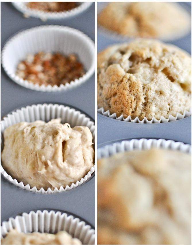 Banana Boat Cupcakes I howsweeteats.com Banana Boat Cupcakes I howsweeteats.com