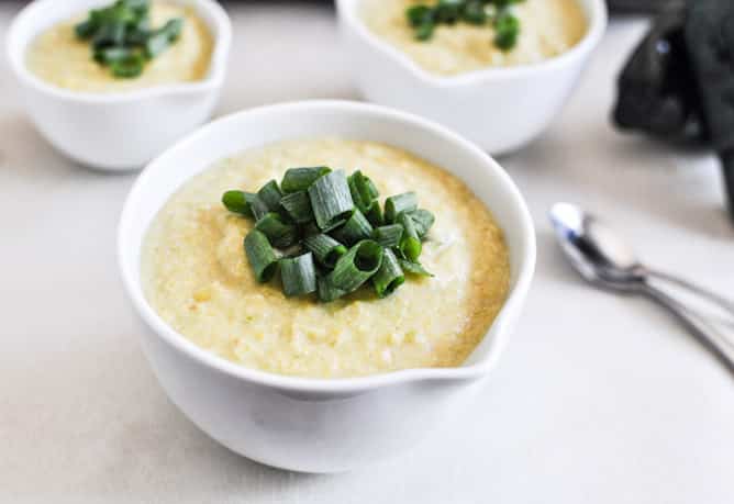 Spicy Roasted Corn and Poblano Soup I howsweeteats.com Spicy Roasted Corn and Poblano Soup I howsweeteats.com