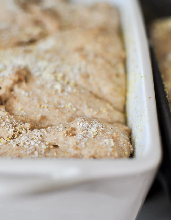Whole Wheat Pumpkin Spice English Muffin Bread with Brown Sugar Cinnamon Butter I howsweeteats.com Whole Wheat Pumpkin Spice English Muffin Bread with Brown Sugar Cinnamon Butter I howsweeteats.com