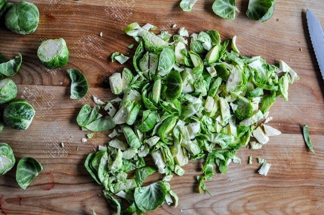 Brussels Sprouts Breakfast Hash I howsweeteats.com Brussels Sprouts Breakfast Hash I howsweeteats.com