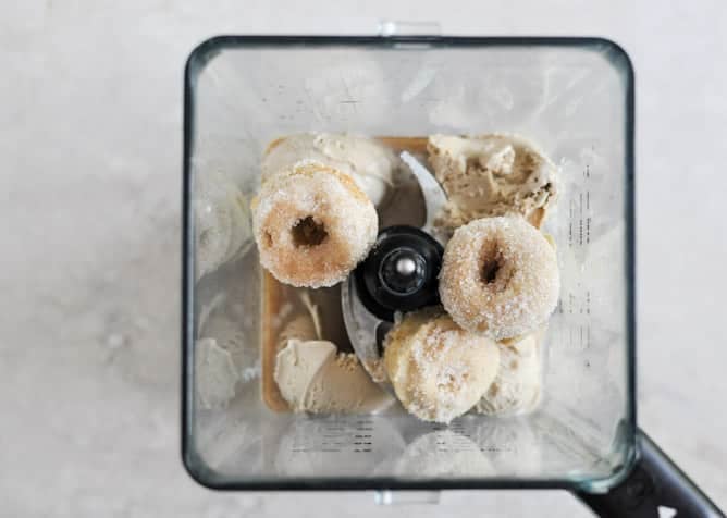 Coffee and Donuts Milkshake I howsweeteats.com Coffee and Donuts Milkshake I howsweeteats.com