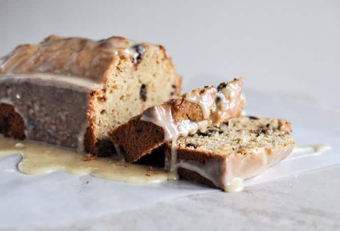 Eggnog Chocolate Chip Bread I howsweeteats.com Eggnog Chocolate Chip Bread I howsweeteats.com