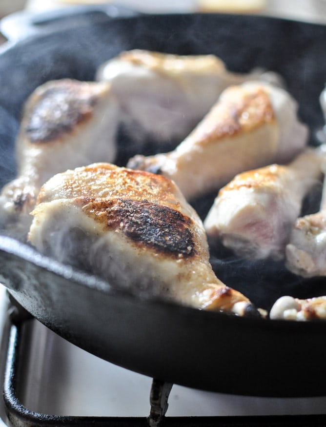 Sweet and Sticky Pomegranate Chicken I howsweeteats.com Sweet and Sticky Pomegranate Chicken I howsweeteats.com