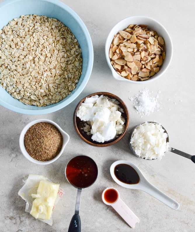 Coconut Butter Granola I howsweeteats.com Coconut Butter Granola I howsweeteats.com