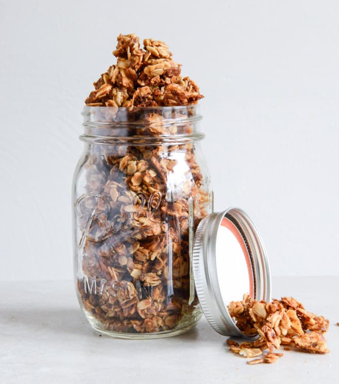 Coconut Butter Granola I howsweeteats.com Coconut Butter Granola I howsweeteats.com