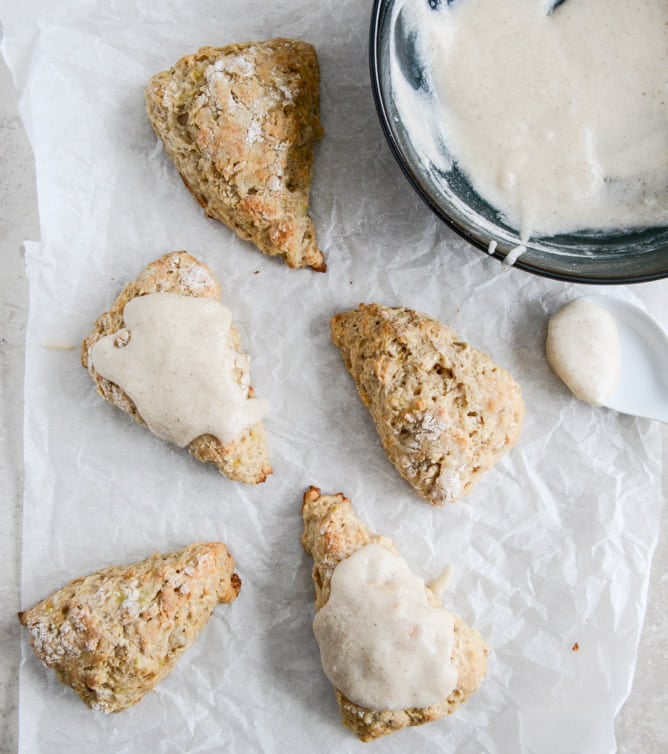 Banana Bread Scones I howsweeteats.com Banana Bread Scones I howsweeteats.com