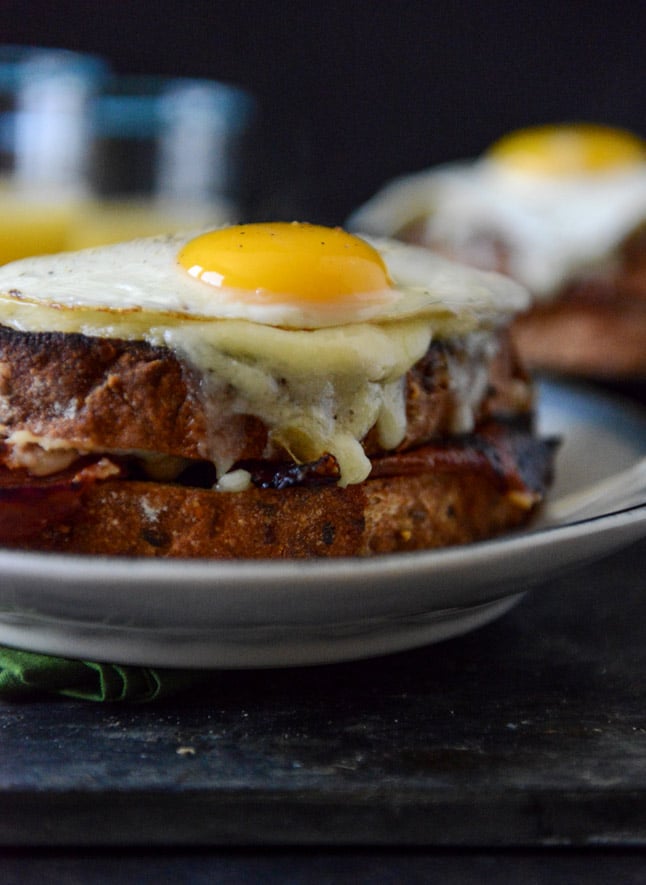 Croque Madame with Crispy Ham I howsweeteats.com Croque Madame with Crispy Ham I howsweeteats.com