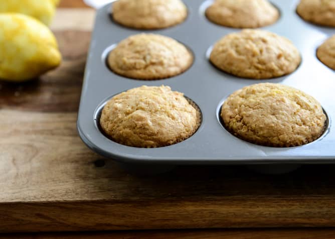 Brown Sugar Lemon Mascarpone Muffins I howsweeteats.com Brown Sugar Lemon Mascarpone Muffins I howsweeteats.com