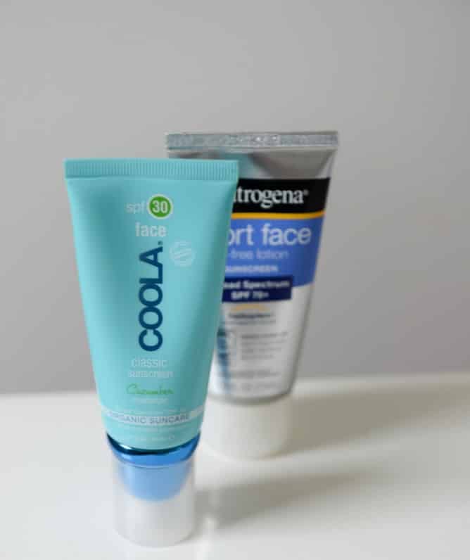 Coola Sunsceen and Neutrogena Sport Face I howsweeteats.com Coola Sunsceen and Neutrogena Sport Face I howsweeteats.com