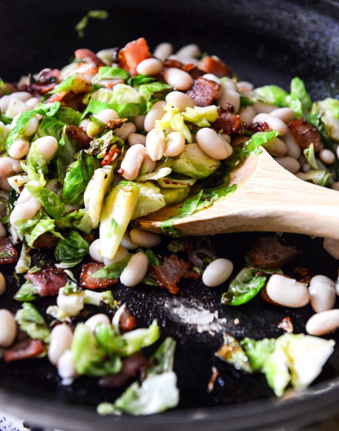 Brussels Bacon Bean Quesadillas I howsweeteats.com Brussels Bacon Bean Quesadillas I howsweeteats.com