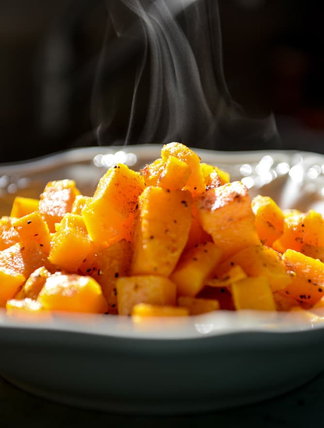 Spiced Butternut Squash, Garlic Butter Mushroom and Fontina Nachos with Crispy Sage I howsweeteats.com Spiced Butternut Squash, Garlic Butter Mushroom and Fontina Nachos with Crispy Sage I howsweeteats.com