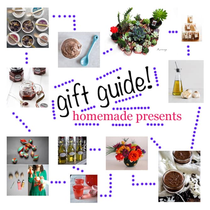 holiday gift guide: homemade DIY presents I howsweeteats.com holiday gift guide: homemade DIY presents I howsweeteats.com