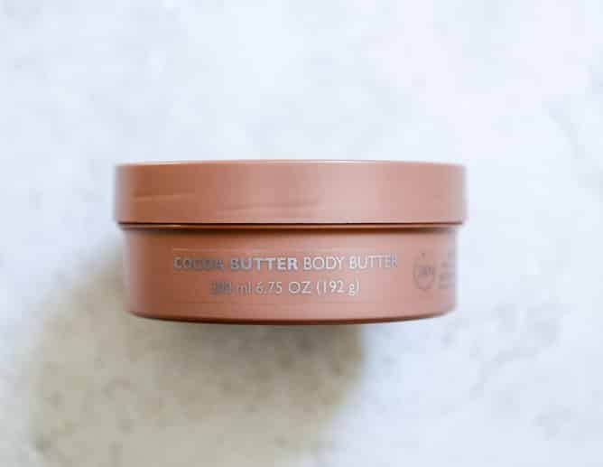 the body shop cocoa butter body butter I howsweeteats.com the body shop cocoa butter body butter I howsweeteats.com