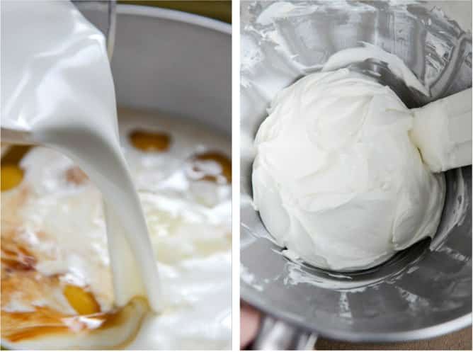 Cinnamon Sugar Sourdough French Toast Bake with Whipped Yogurt Topping I howsweeteats.com Cinnamon Sugar Sourdough French Toast Bake with Whipped Yogurt Topping I howsweeteats.com