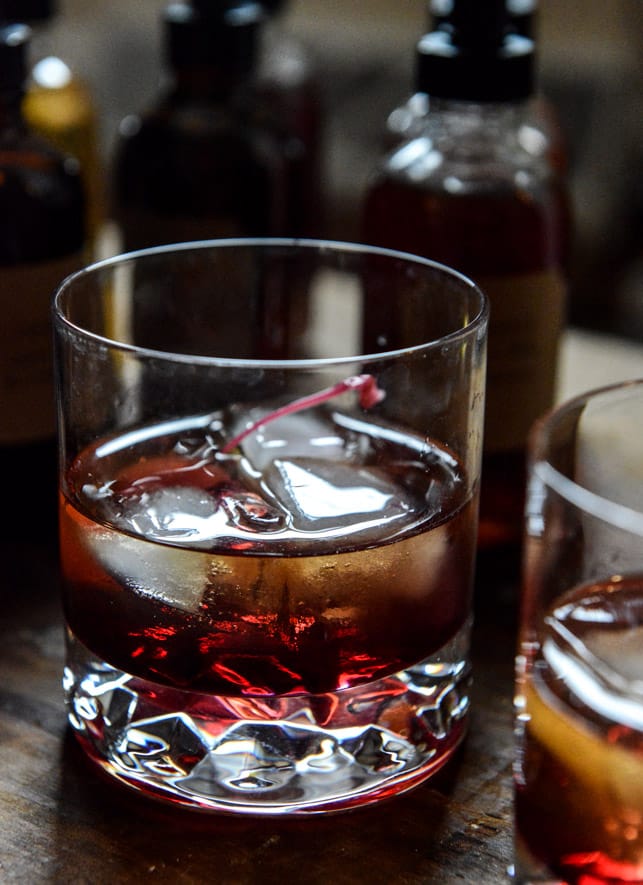 Homemade Cocktail Bitters: Cherry Vanilla, Chocolate, Grapefruit & Strawberry Ginger I howsweeteats.com Homemade Cocktail Bitters: Cherry Vanilla, Chocolate, Grapefruit & Strawberry Ginger I howsweeteats.com