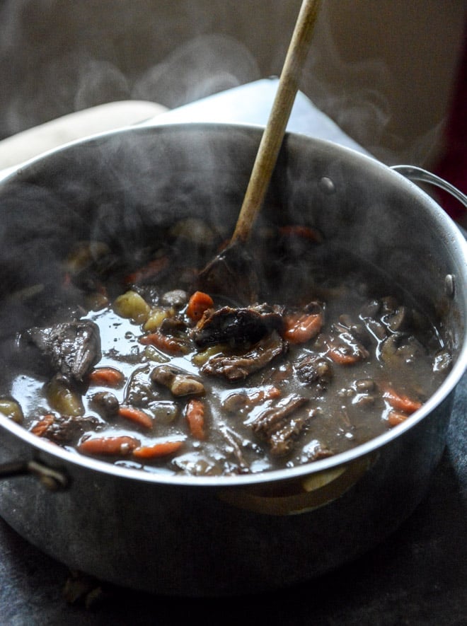 Cabernet Braised Short Rib Beef Stew I howsweeteats.com Cabernet Braised Short Rib Beef Stew I howsweeteats.com