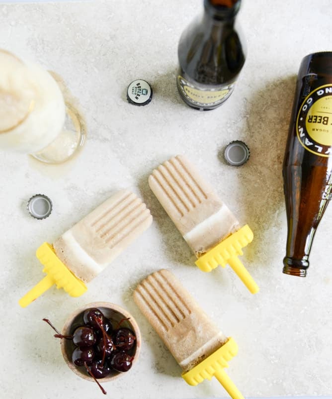 root beer floatsicles I howsweeteats.com