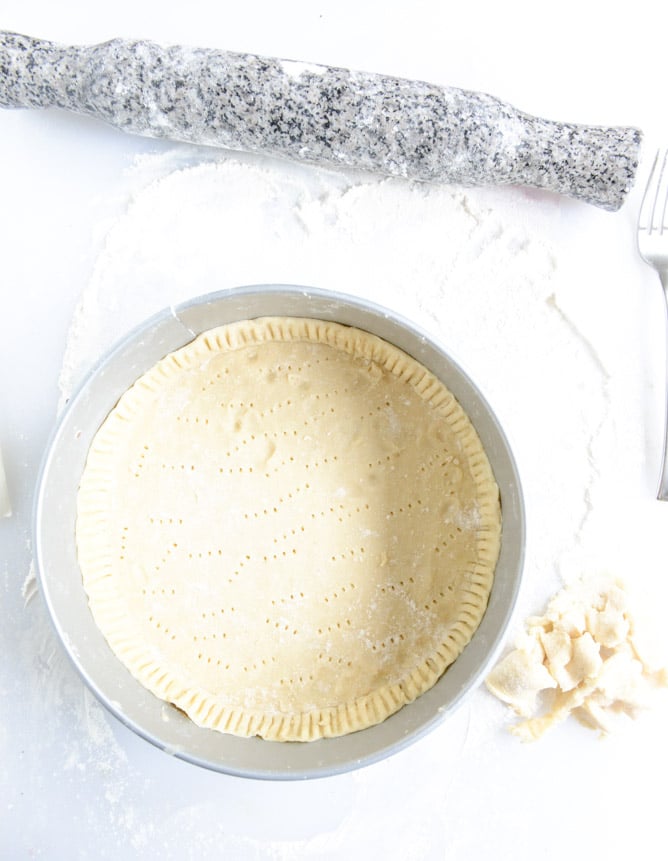 salt and pepper heirloom tart with whipped feta I howsweeteats.com