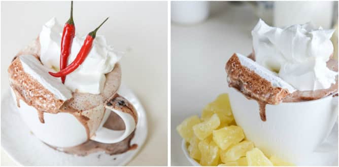 how to make a hot chocolate bar I howsweeteats.com