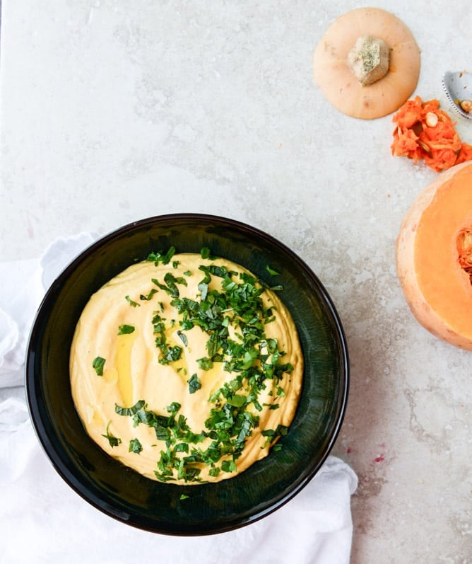 butternut squash goat cheese dip I howsweeteats.com