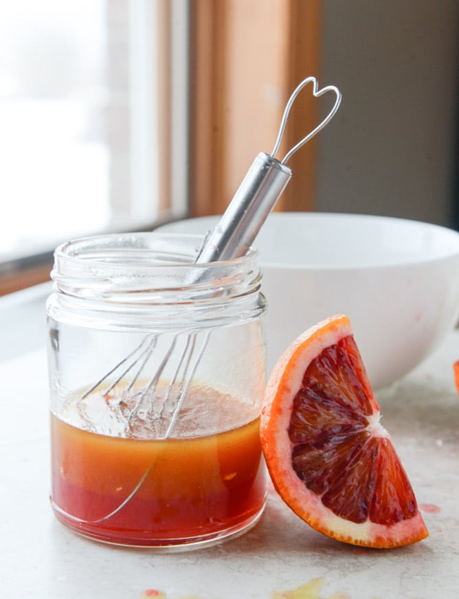 winter chopped salad I howsweeteats.com