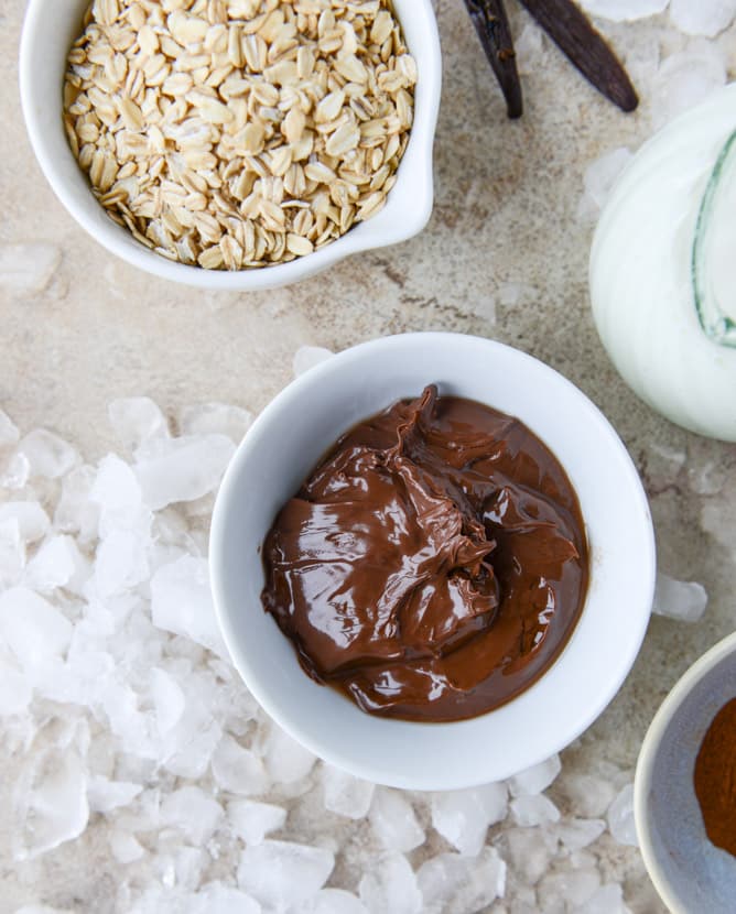 nutella oatmeal cookie shake I howsweeteats.com