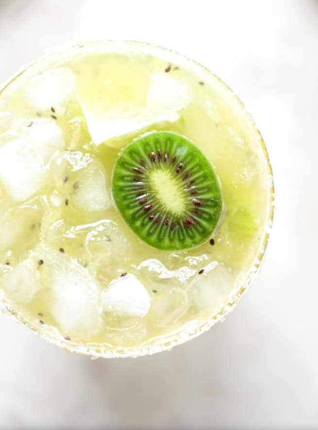 kiwi margaritas I howsweeteats.com