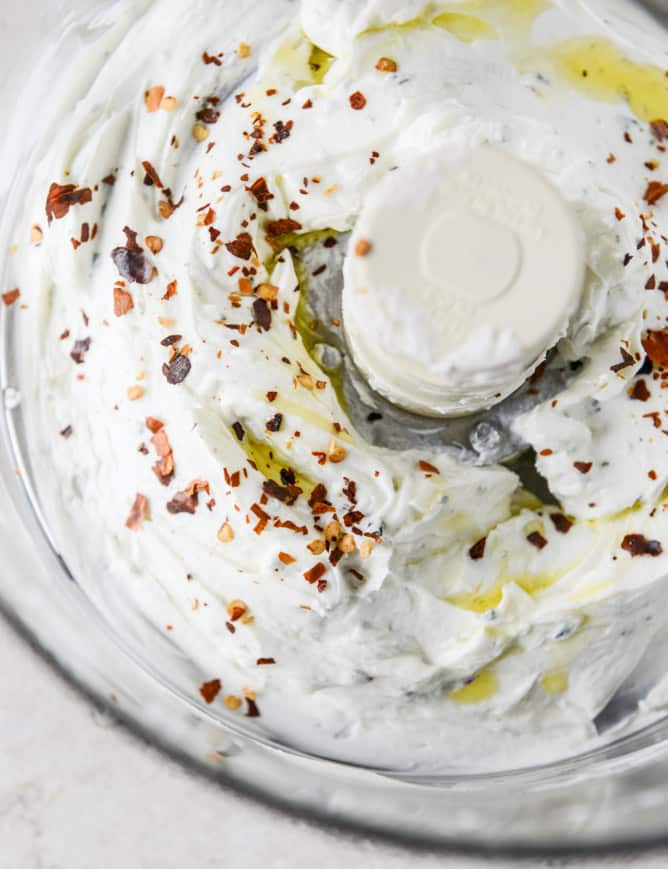 golden beet chips with spicy goat cheese dip I howsweeteats.com