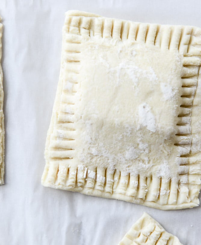 smoked cheddar and cherry jam pastry pop tarts I howsweeteats.com