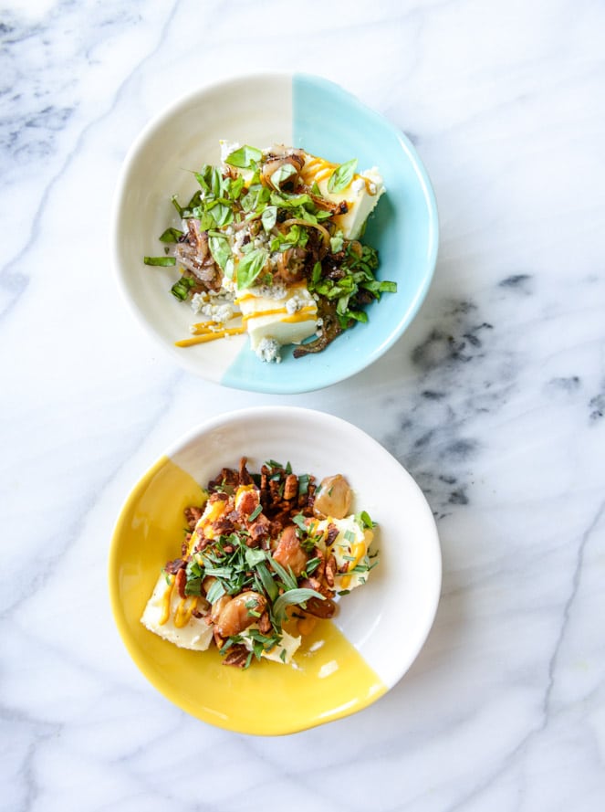 grilled corn with sweet + spicy mustard compound butter I howsweeteats.com