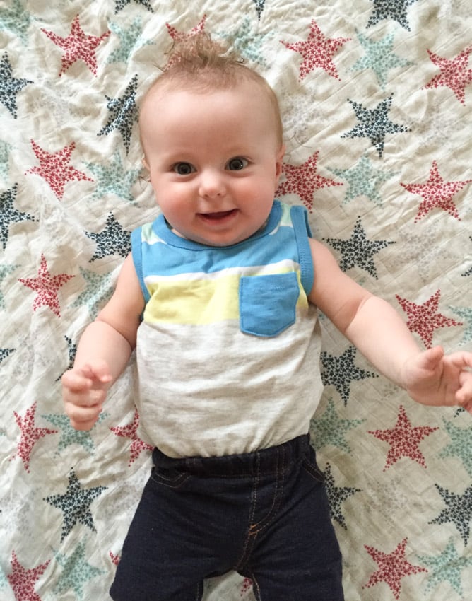 like with max: six and seven months I howsweeteats.com