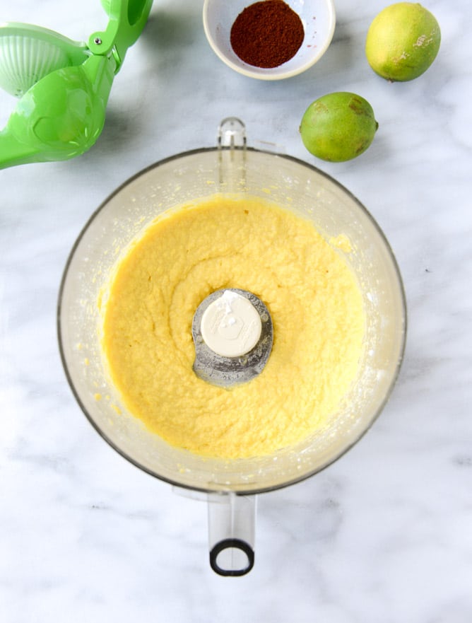 whipped mexican grilled corn dip I howsweeteats.com