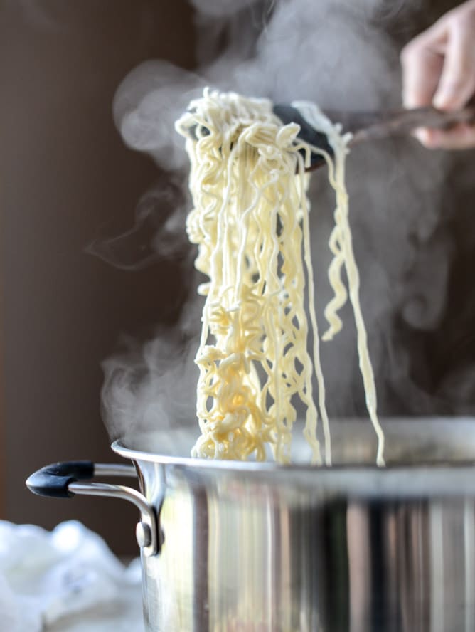 spicy homemade ramen I howsweeteats.com