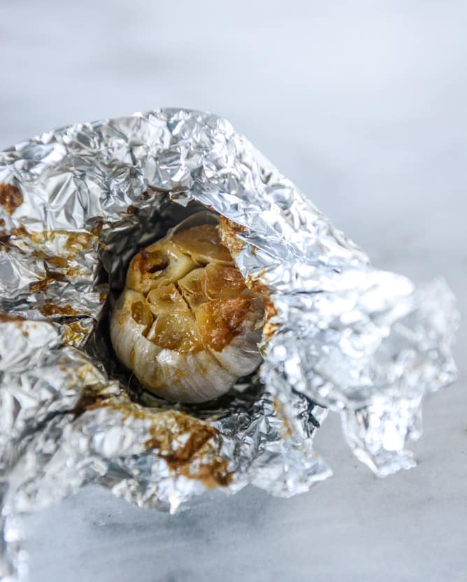 fontina, roasted garlic and goat cheese arancini I howsweeteats.com