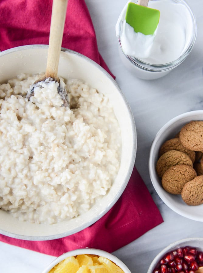 gingersnap breakfast risotto I howsweeteats.com