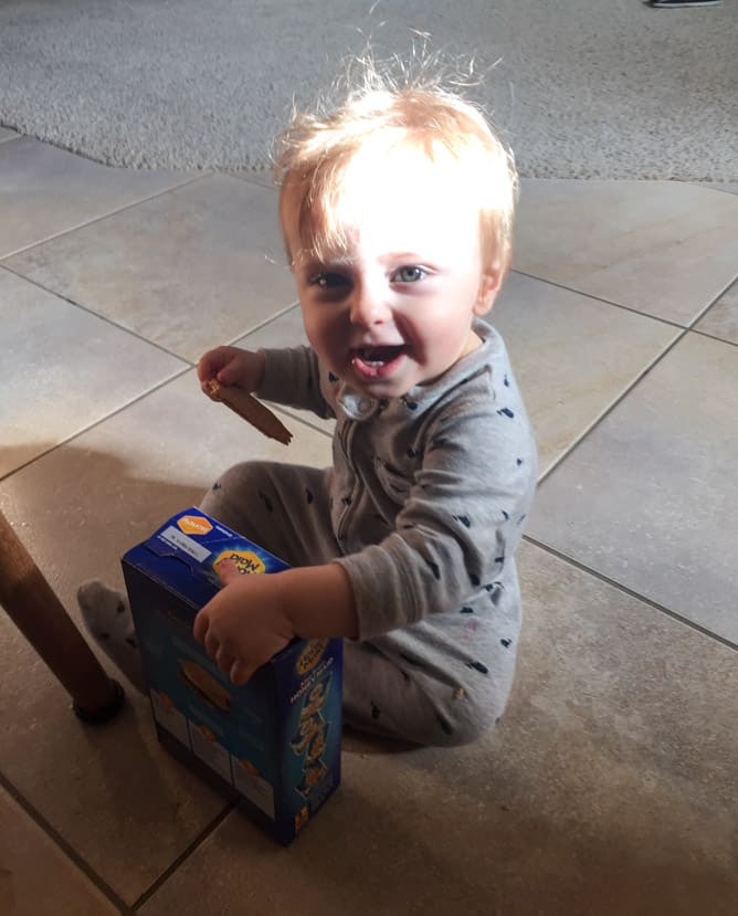 life with max: one year in I howsweeteats.com