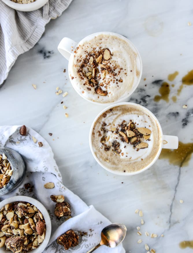 how to make an oatmeal latte I howsweeteats.com
