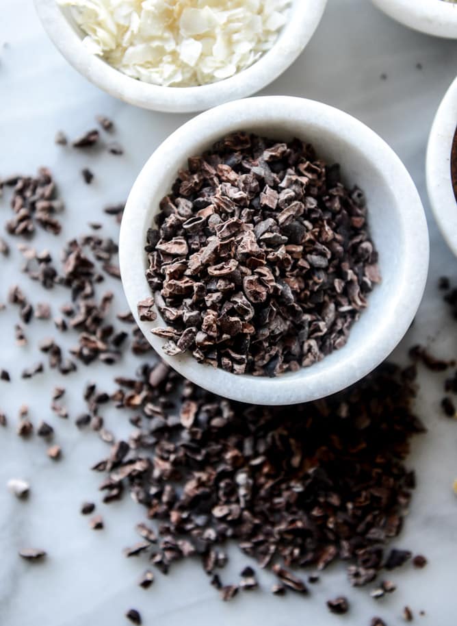 double chocolate peanut butter smoothie bowls I howsweeteats.com