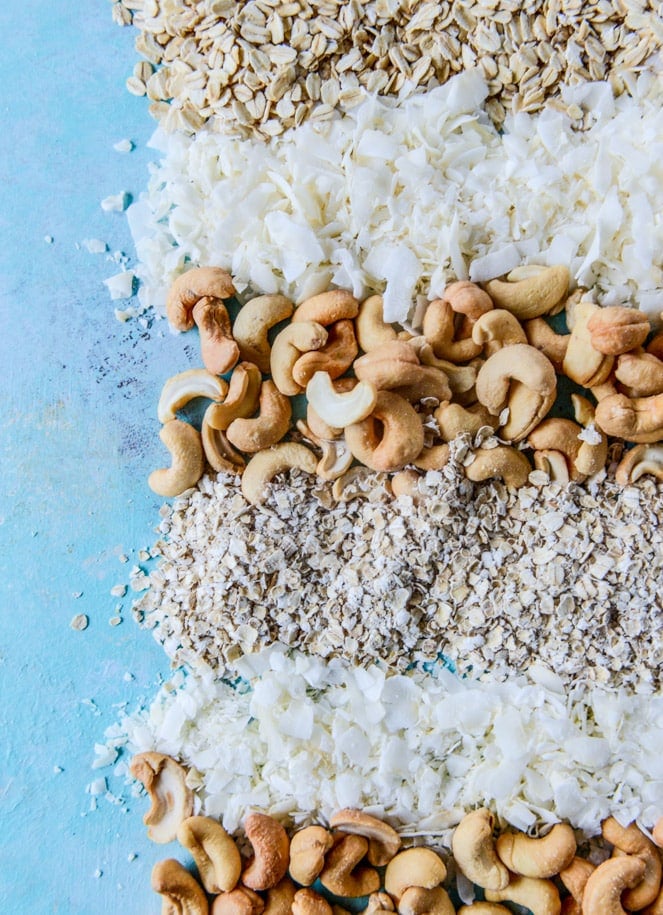 cashew butter granola I howsweeteats.com