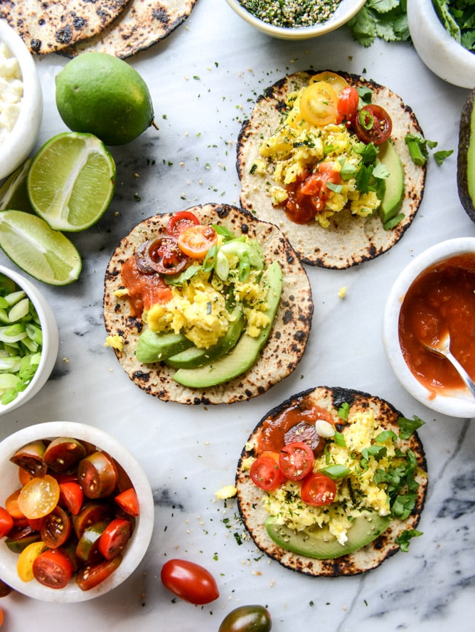 summer breakfast tacos I howsweeteats.com