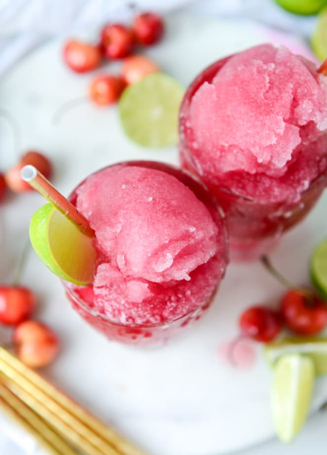frozen cherry cosmos I howsweeteats.com