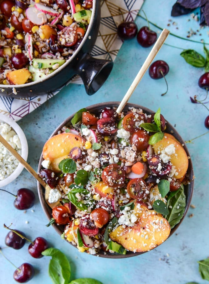 summer grain bowls I howsweeteats.com