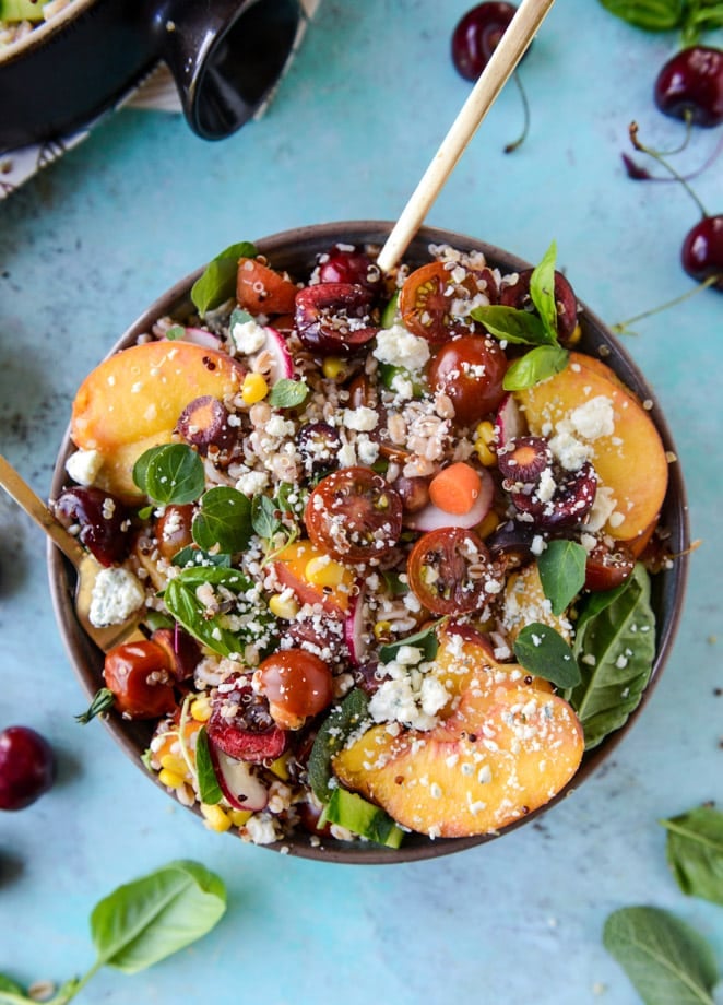 summer grain bowls I howsweeteats.com