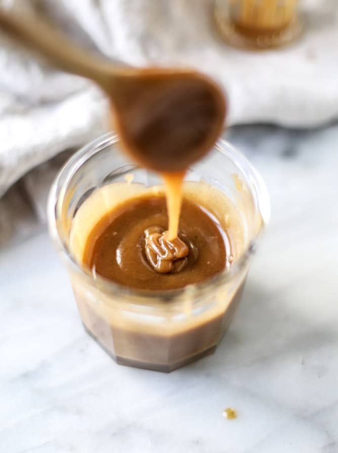 bourbon chai caramel milkshakes I howsweeteats.com