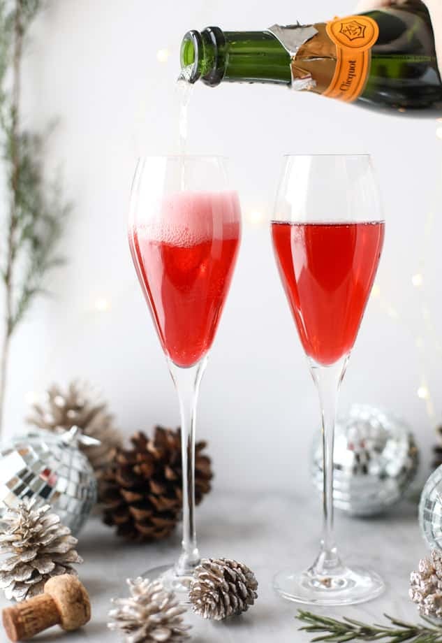 christmas morning mimosas I howsweeteats.com